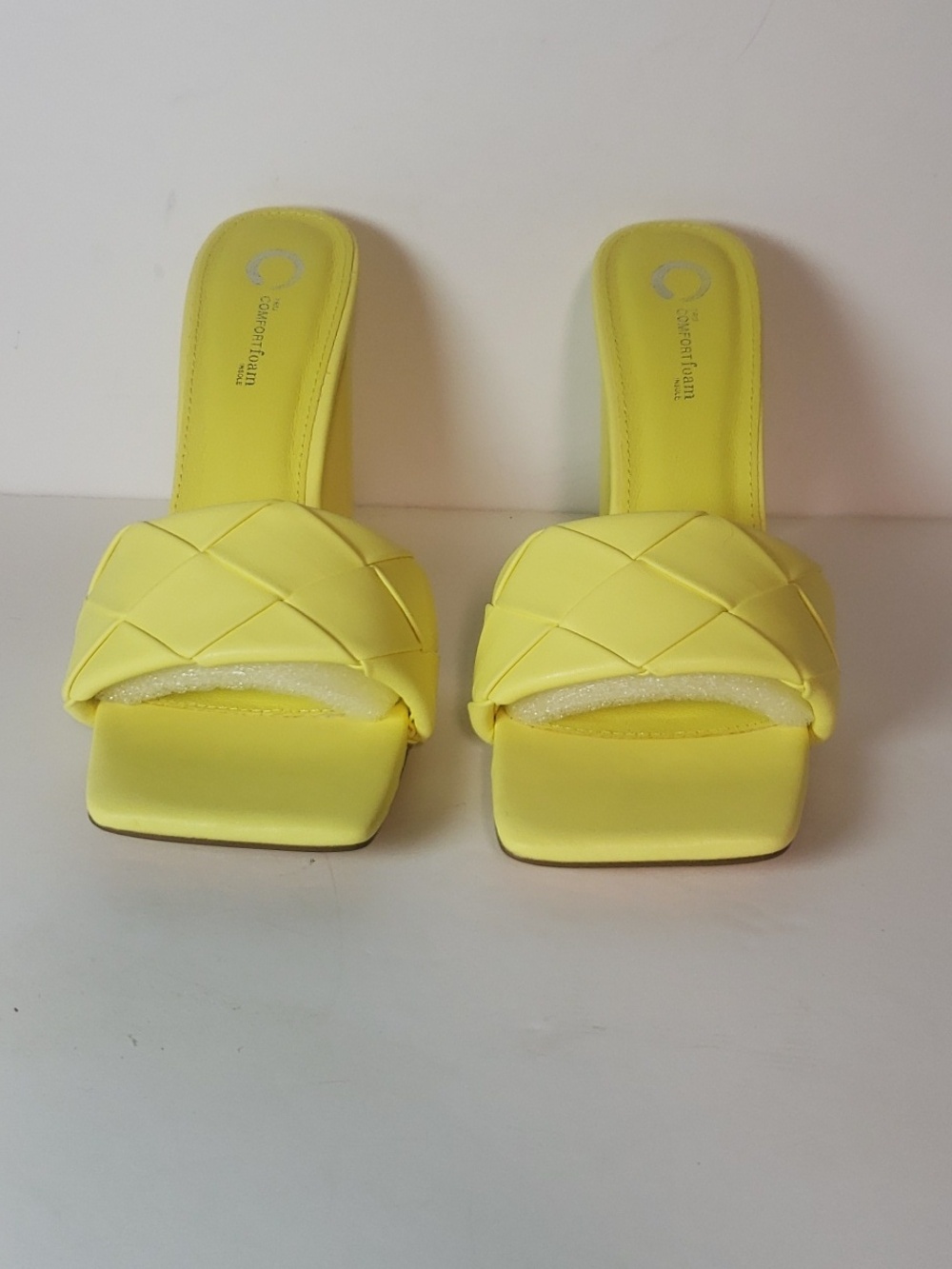 Journee TruComfort Foam Women's "Maisie" High-heeled Slide, Sz 10, NWOT